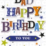 CARD FOR DAD – HAPPY BIRTHDAY