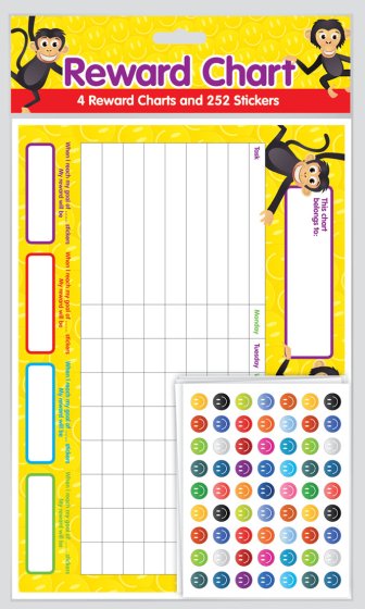35 REWARD CHART WITH STICKERS - Image 1