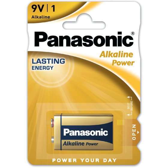 36 BATTERIES ALKALINE BRONZE 9V 1PK - Image 1