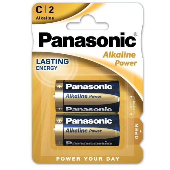 38 BATTERIES ALKALINE C 2PK BRONZE - Image 1
