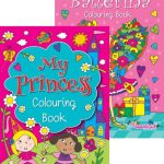 COLOURING BOOK – BALLERINA AND PRINCESS