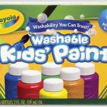 6 WASHABLE KIDS PAINTS