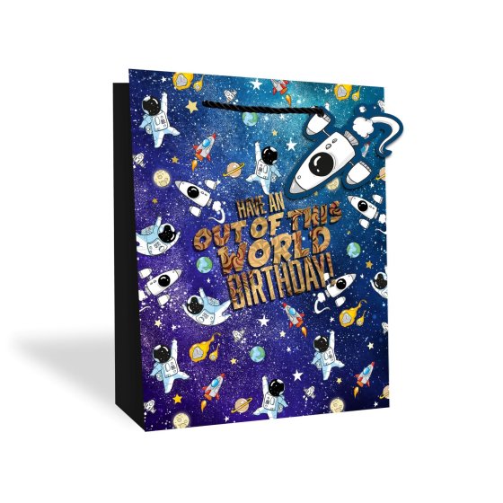 4 GIFT BAG – SPACE BOYS (LARGE) - Image 1