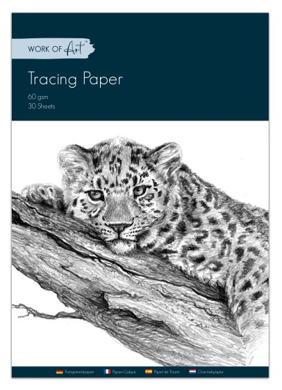 40 TRACING PAPER PAD A4 30 SHEETS - Image 1