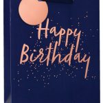 GIFT BAG – HOORAY HAPPY BIRTHDAY FOIL MEDIUM