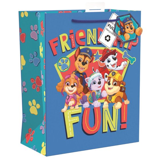 44 PAW PATROL LARGE GIFT BAG - Image 1