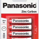 BATTERIES PANASONIC AA 4PK