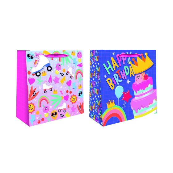 45 GIFT BAG – GIRLS ICONS SQUARE LARGE - Image 1