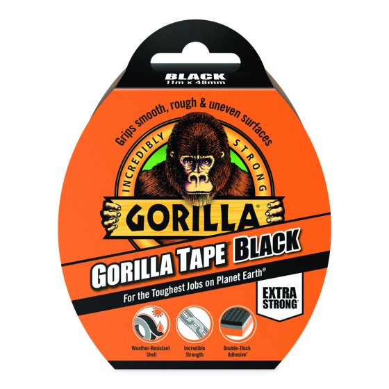 45 TAPE GORILLA BLACK 48MM X 11M - Image 1