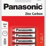 BATTERIES PANASONIC AAA 4PK