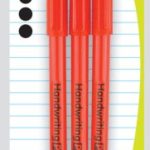 PENS HANDWRITING BLACK 3PK