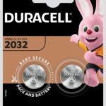 BATTERY 2032 BUTTON 2PK DURACELL