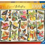 JIGSAW 1000 PIECE – TROPICAL BUTTERFLIES (2024 EDITION)
