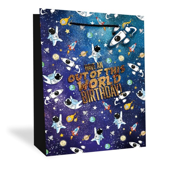 5 GIFT BAG – SPACE THEME (XL) - Image 1