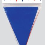 BUNTING 10M RED WHITE BLUE