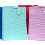 GIFT BAG EMBOSSED BRIGHTS XL