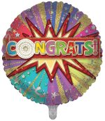 FOIL BALLOON CONGRATS - Image 2