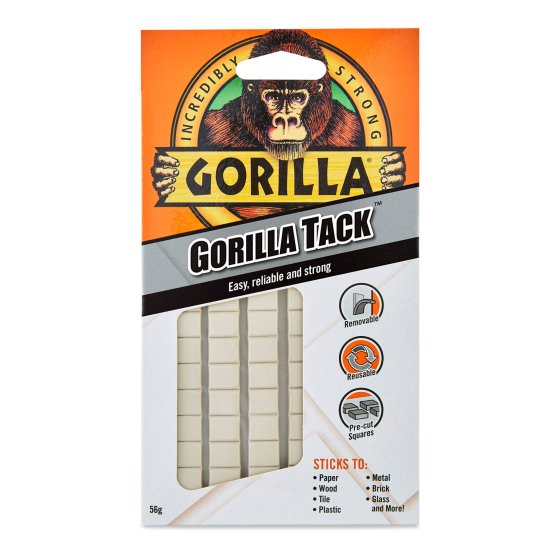 50 WHITE TACK GORILLA 56G - Image 1