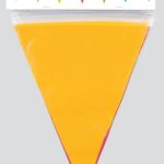 BUNTING 10M MULTI COLOURED