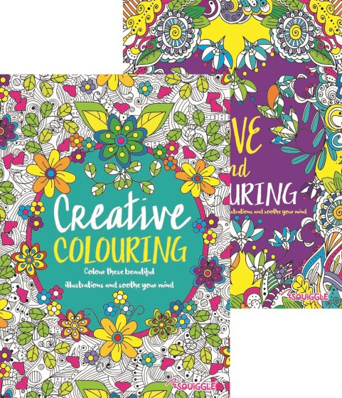 51 CREATIVE COLOURING BOOK – ADVANCED DESIGNS - Image 1