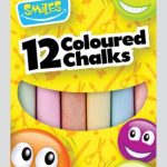 FUN 12 COLOURED CHALKS