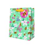 GIFT BAG – BEES AND FLOWERS DESIGN MEDIUM