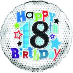 FOIL BALLOON AGE 18 MALE