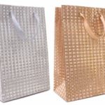 GIFT BAG GLITTER EXTRA LRG 4 ASSORTED