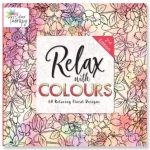 RELAX WITH COLOURS – COLOURING BOOK (60 FLORAL DESIGNS)
