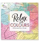 RELAX WITH COLOURS – COLOURING BOOK (60 FLORAL DESIGNS) - Image 2