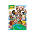 WIGIG CRAYOLA COLOURING BOOK COLOURS OF THE WORLD