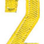 GOLD NUMERAL NO2