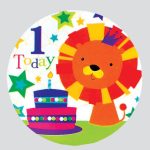AGE 1 BIRTHDAY BADGE – MIXED DESIGNS