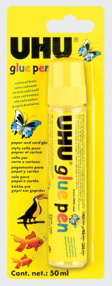 64 UHU GLUEPEN 50ML CARDED - Image 1