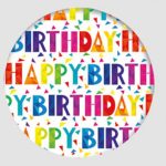 HAPPY BIRTHDAY BADGE – MIXED DESIGNS