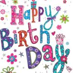 BIRTHDAY CARD – BRIGHT CELEBRATION DESIGN