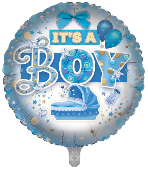 70 FOIL BALLOON IT'S A BOY - Image 1