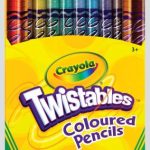 CRAYOLA 10 TWISTABLE PENCILS