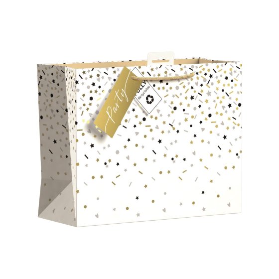 72 GIFT BAG MIXED METALLIC CONFETTI - Image 1
