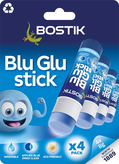 72 GLUE STICK BOSTIK 8G 4PK - Image 1