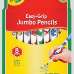 CRAYOLA FIRST 8 JUMBO PENCILS