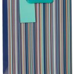GIFT BAG DESIGNER STRIPE LRG