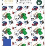 SPORTING GREATS GIFT WRAP SET