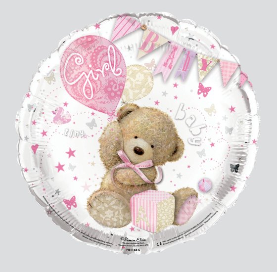 73 FOIL BALLOON IT'S A GIRL - Image 1