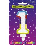 CANDLE NUMERAL MULTI 1