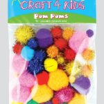 POM POMS – 50 ASSORTED COLOURS AND SIZES