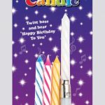 CANDLE MUSICAL WITH 3 REFILLS