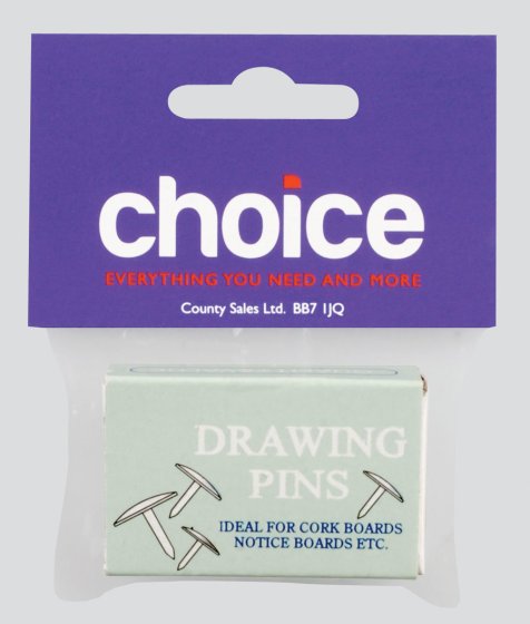 76 DRAWING PINS – CHOICE RANGE - Image 1