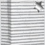 SILVER STARS GIFT BAG LRG