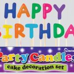 CANDLES HAPPY BIRTHDAY